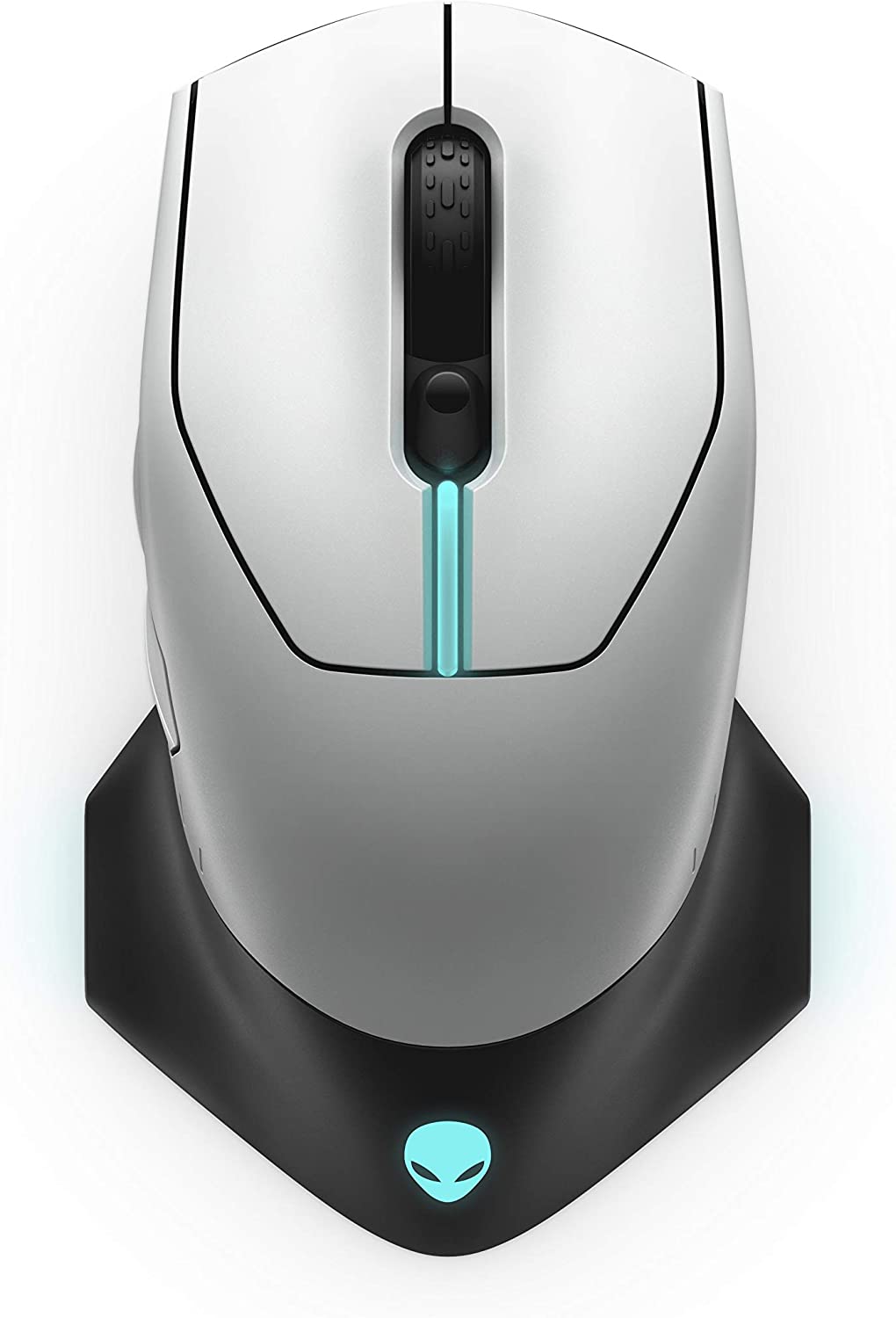 Alienware 610M Wireless Gaming Maus Lunar Light NEU