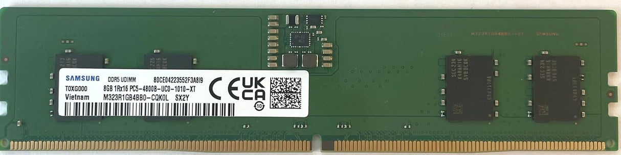 Samsung 8GB 1RX16 DDR5 RAM Memory PC5-38400 M323R1GB4BB0-CQKOL 288Pin