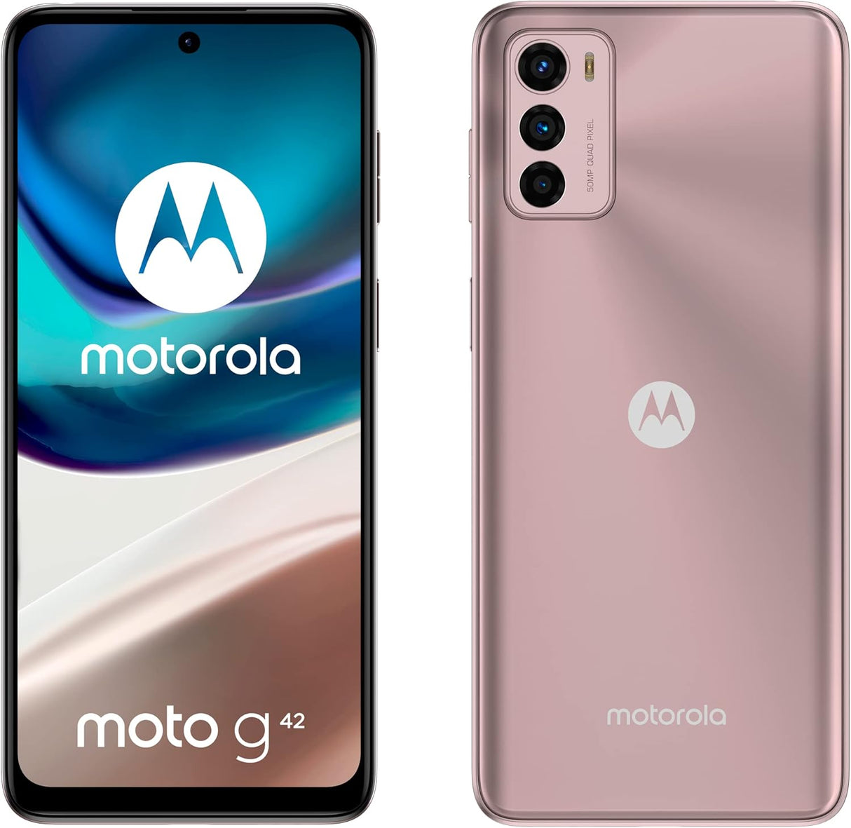 Motorola MOTO G42 (XT2235-2) 128GB Pink 6.4" OLED Display mit Full HD+