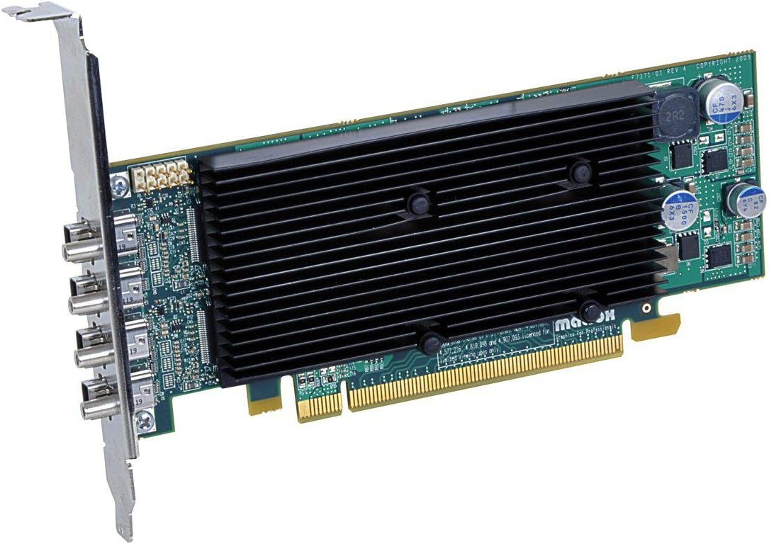 Matrox M9148 HP graphics card 1GB 4X Mini DP PCIExpress