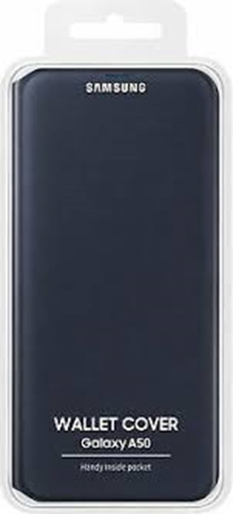 Samsung Galaxy A50 Wallet Cover Black Ef-WA505