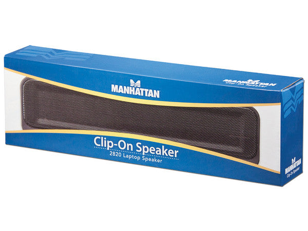 20 Manhattan 2820 Laptop Speaker USB, Clip Neu Sonderposten