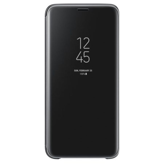 Samsung Galaxy S9 Clear View Standing Cover Schwarz EF-ZG960CBEGWW
