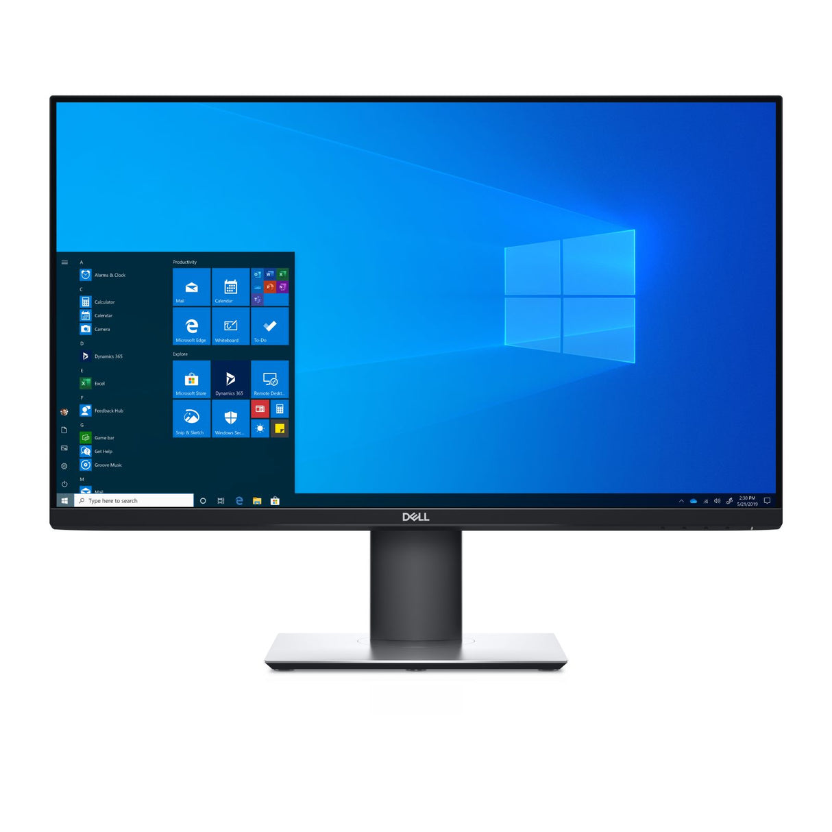 Dell P2719H 68.6 cm (27 inch) Monitor VGA HDMI DisplayPort 8ms response time