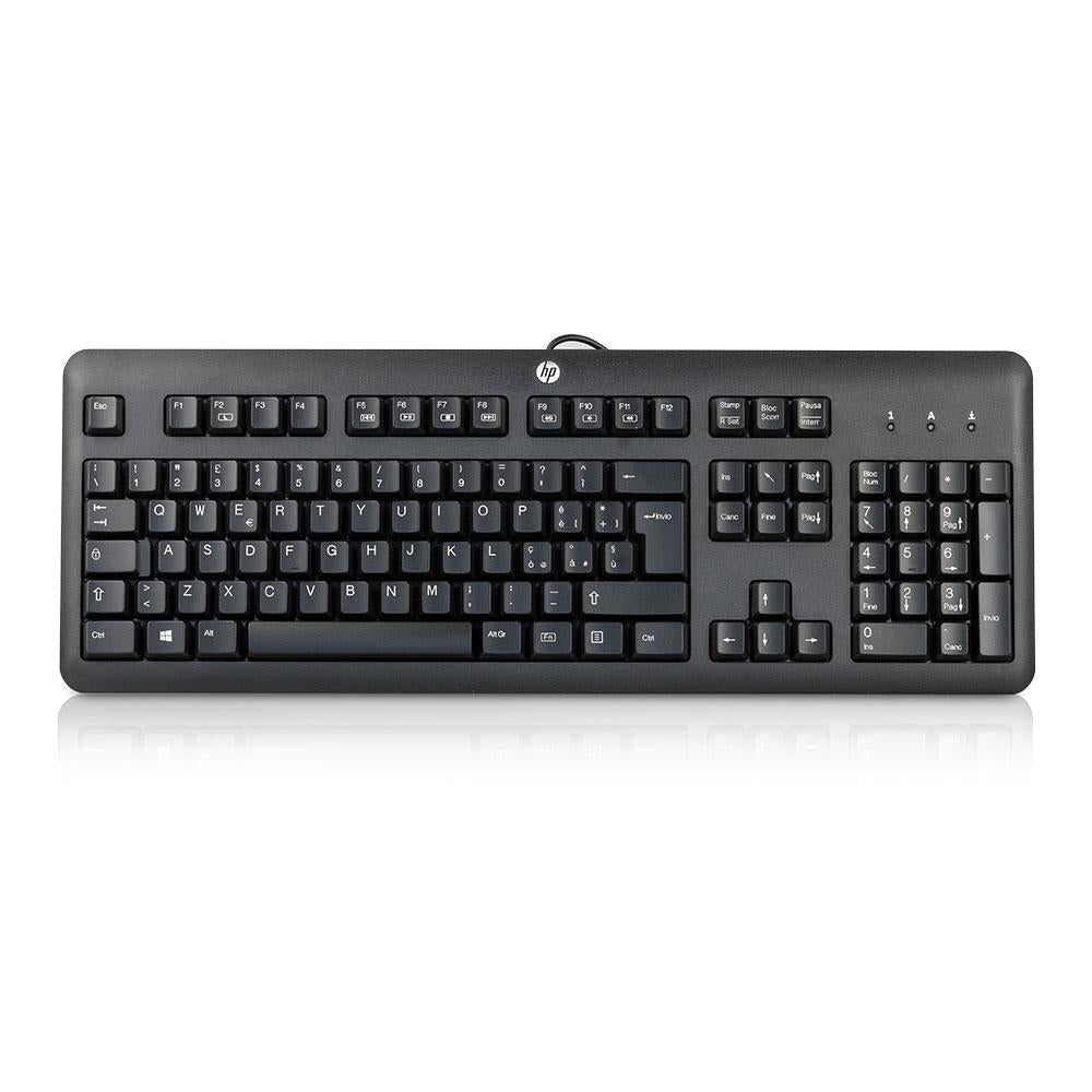 HP QY776AA#ABF Keyboard Schwarz, Layout Französisch