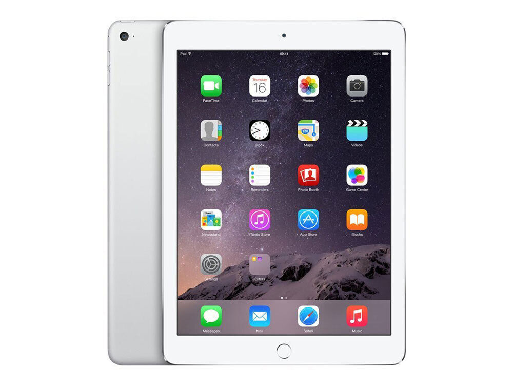 Apple iPad Air (2nd Generation A1567) 128GB Wifi+4G Silver 9.7'' Retina Display