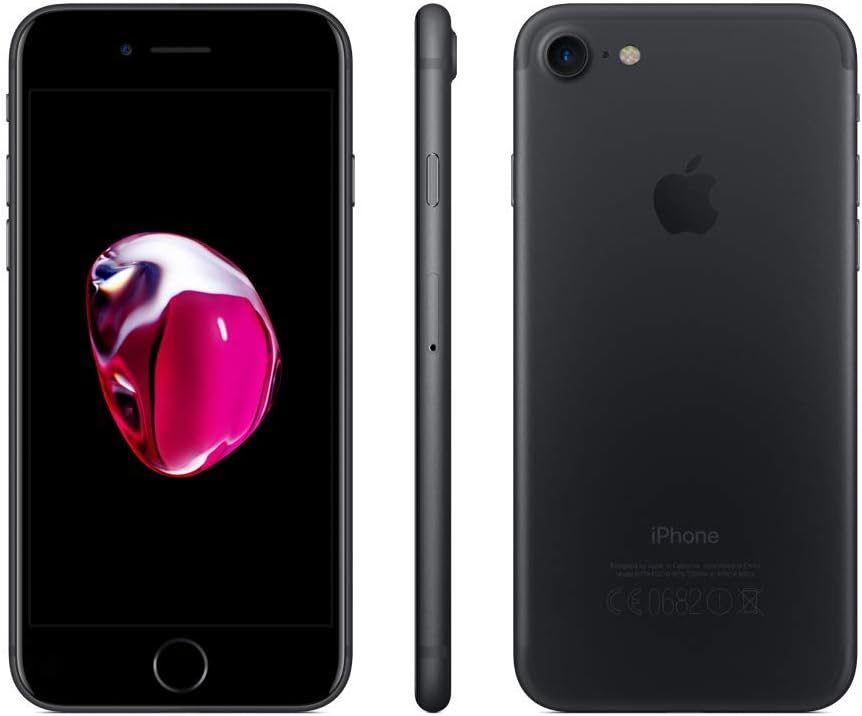 Apple iPhone 7 (A1778, 2016) 128GB Black 4.7" Retina HD Display 12MP