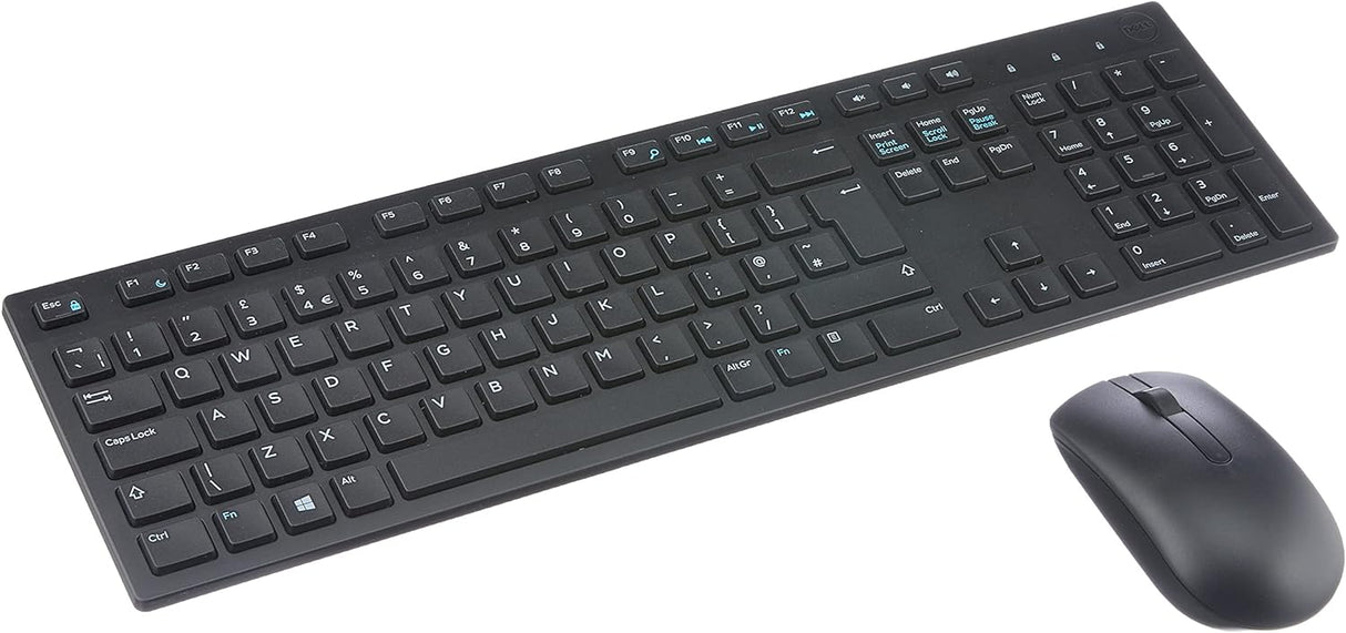 DELL KM636 Keyboard and Mouse Set Wireless, Black, Layout French AZERTY