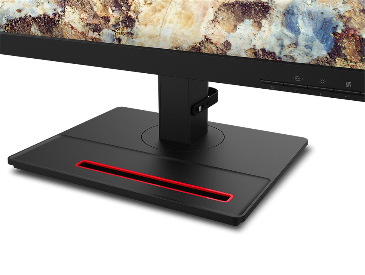 Lenovo ThinkVision T22i-20 55.9 cm (22") FHD monitor (IPS, 60 Hz, 4 ms, HDMI/VGA/DisplayPort, phone holder, height adjustable, tilt, swivel and pivot