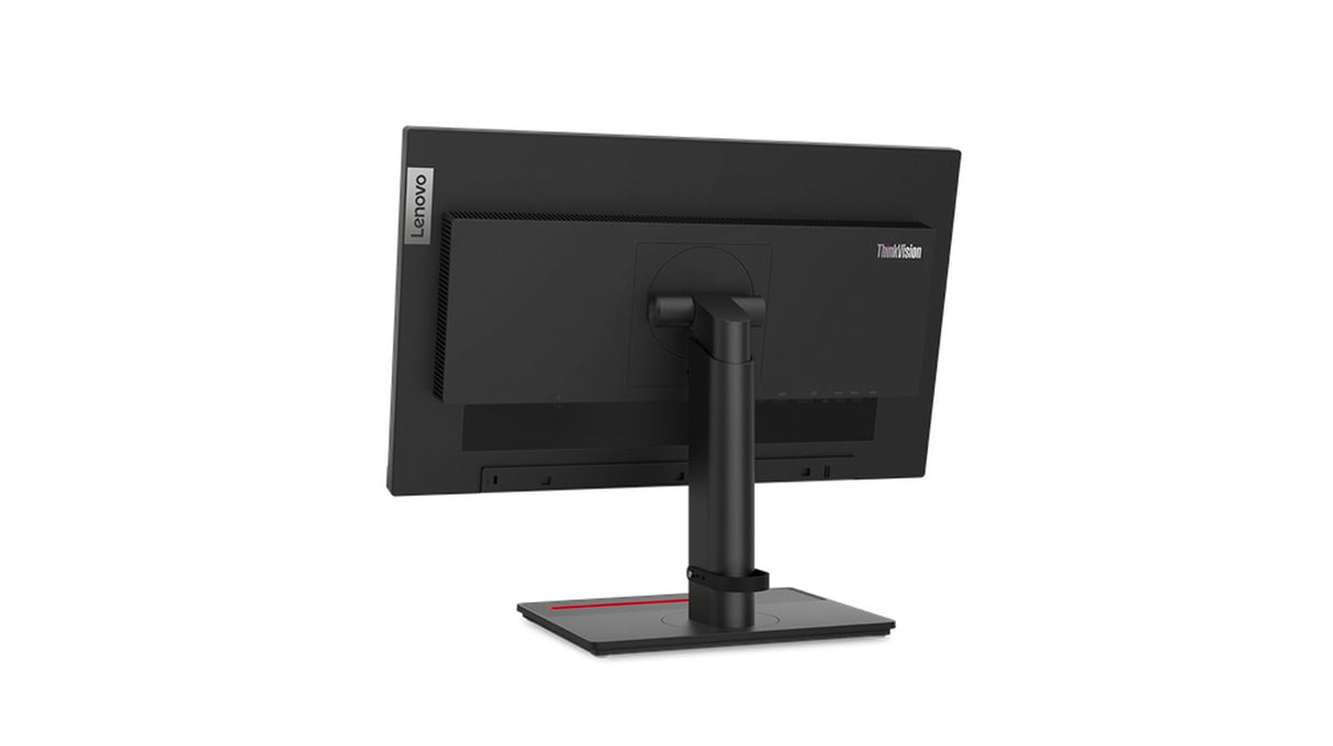 Lenovo ThinkVision T22i-20 55.9 cm (22") FHD monitor (IPS, 60 Hz, 4 ms, HDMI/VGA/DisplayPort, phone holder, height adjustable, tilt, swivel and pivot