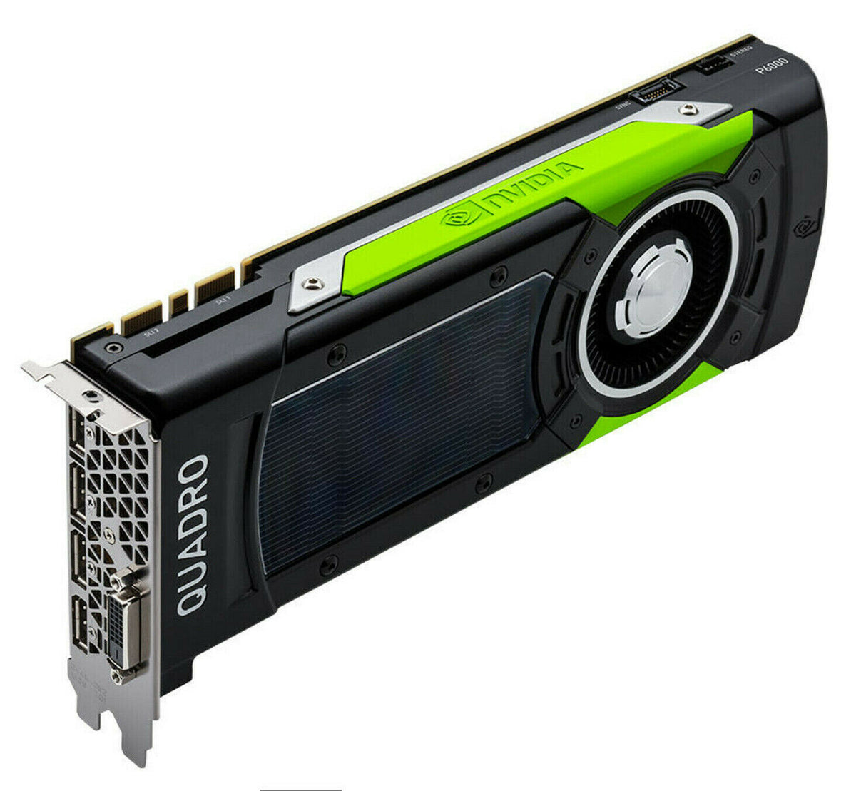 HP Nvidia Quadro P6000 graphics card 24GB GDDR5 PCI-E 3.0 DisplayPort 1.4