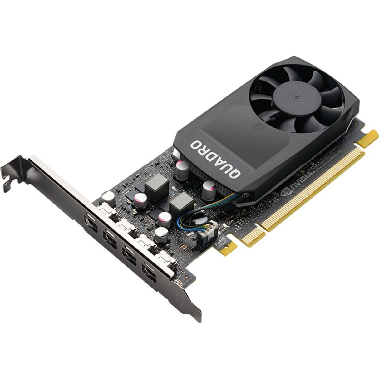 Nvidia Quadro P1000 graphics card 4GB GDDR5 PCI-Express 3.0 High Profile