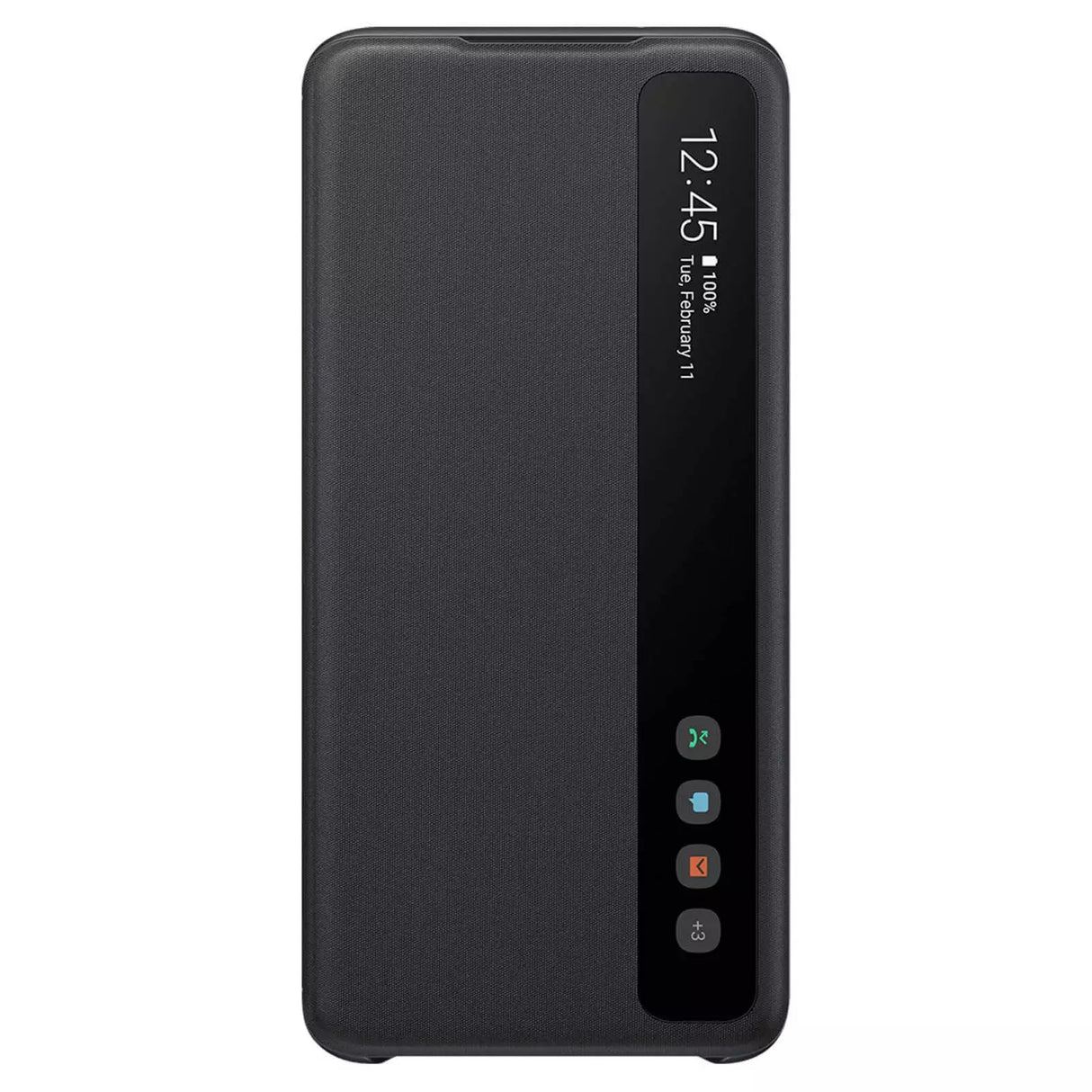 Samsung Galaxy S20 Smart Clear View Cover Black EF-ZG980