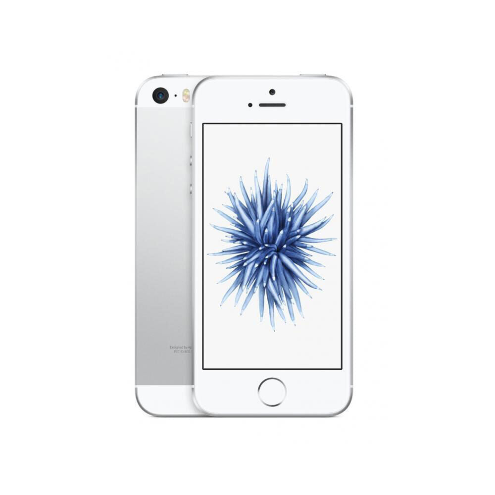 Apple iPhone SE (1st Generation) 16GB Silver 4" Retina HD Display 12MP Camera