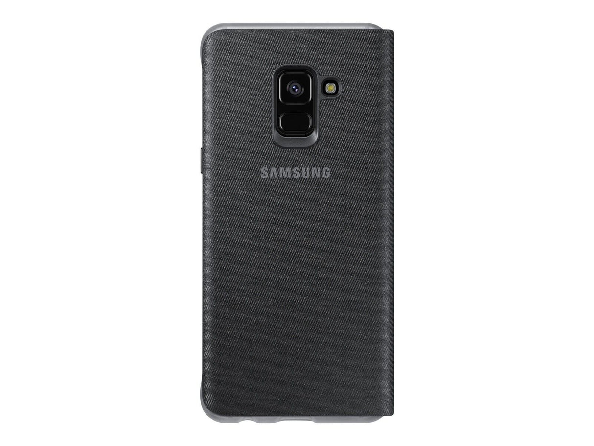 Samsung Galaxy A8 Neon Flip Cover Schwarz EF-FA530PBEGWW