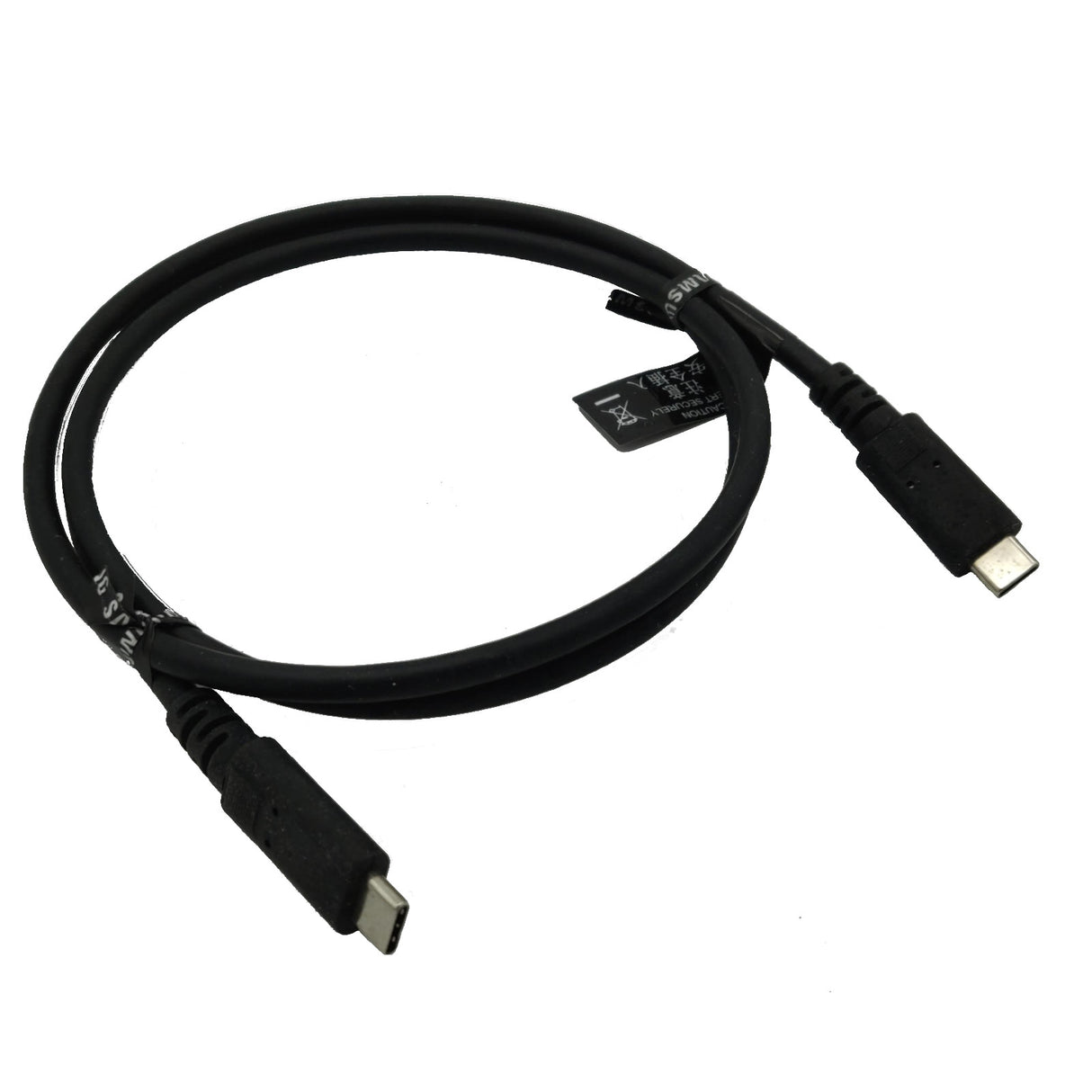 USB-C auf USB-C Kabel Schwarz 1m