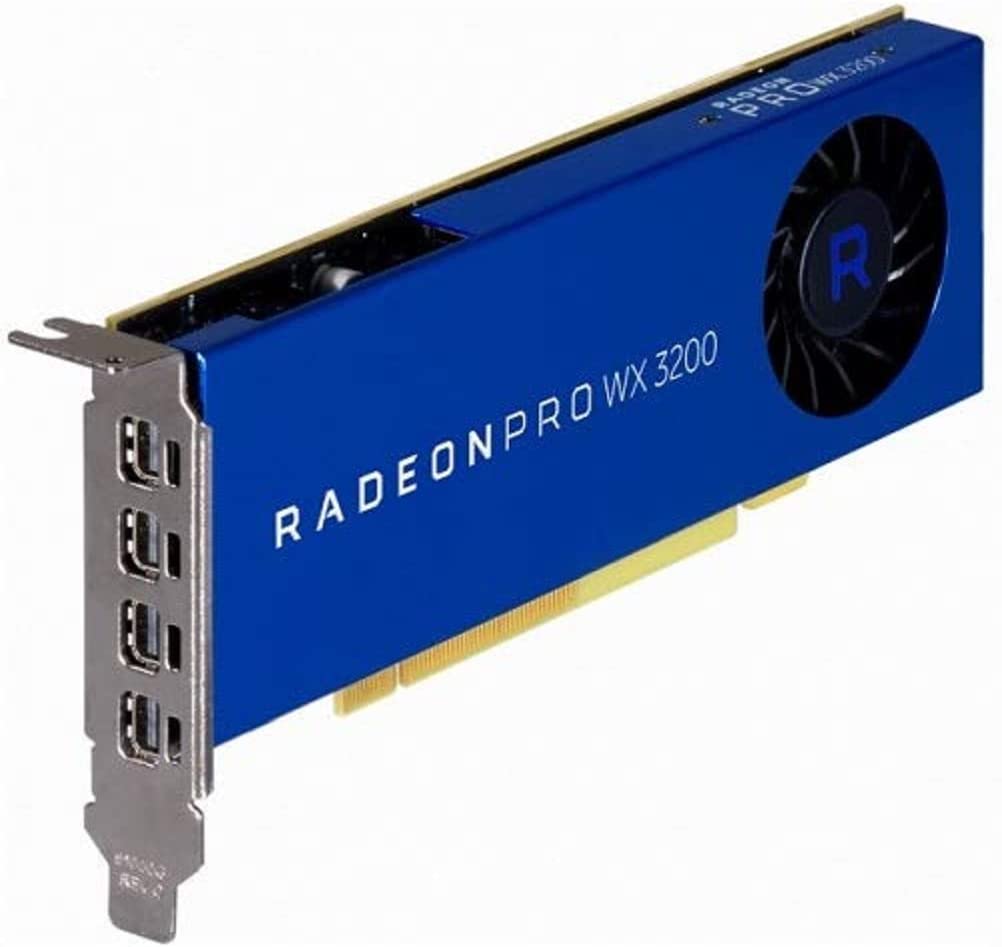 AMD Radeon PRO WX 3200 graphics card 4GB GDDR5 PCIe3.0 128Bit