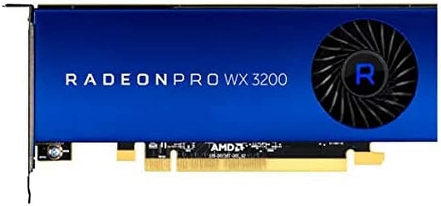 AMD Radeon PRO WX 3200 graphics card 4GB GDDR5 PCIe3.0 128Bit