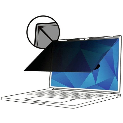 3M Sichtschutzfilter PFNAP012 16 Zoll für Apple MacBook Pro 16 2021 Matt Schwarz