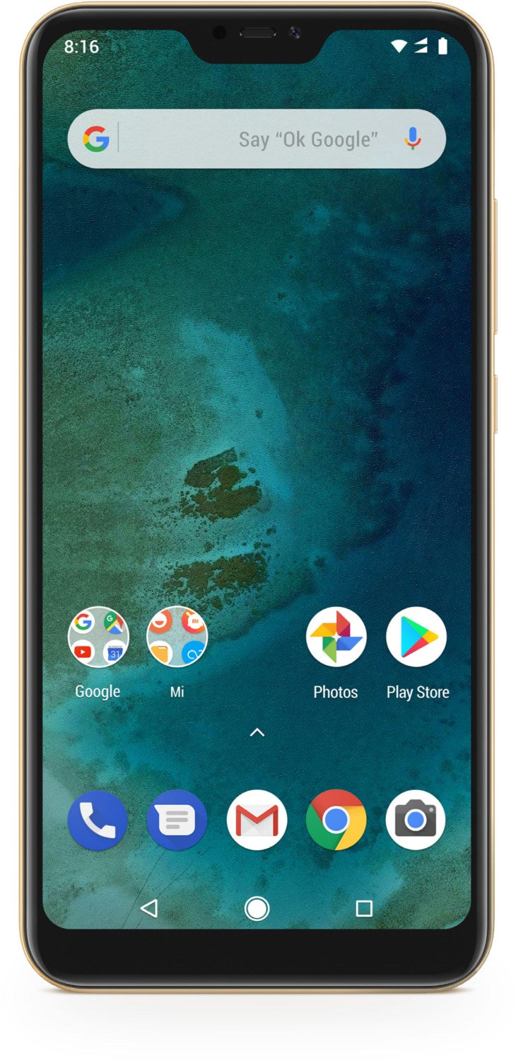 Xiaomi MI A2 Lite (MZB6406EU) 32GB Gold 5.8'' Full HD+ Display 12MP Camera 