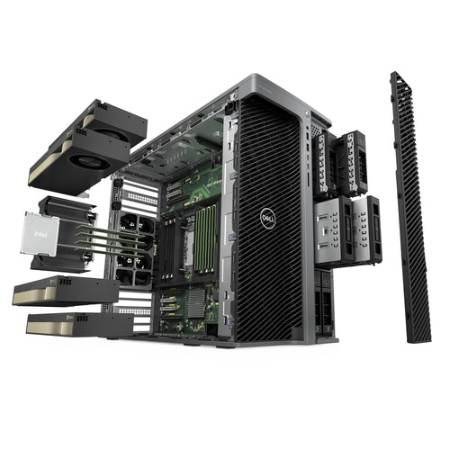 Dell Precision 7960 XL Tower Intel Xeon W7-3465X, 128GB DDR5 RAM, 512GB SSD, 2 x NVIDIA RTX A6000, 48GB