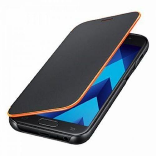 Samsung Galaxy A5 Neon Flip Cover Black EF--FA520 