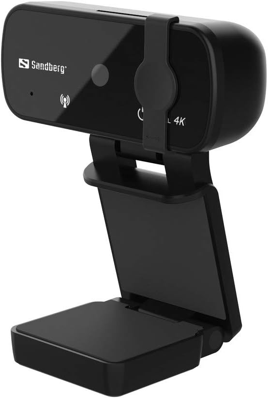 Sandberg USB Webcam Pro+ 4k Ultra HD Stereo Autofokus