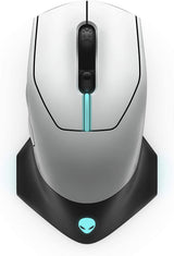 Alienware 610M Wireless Gaming Maus Lunar Light NEU