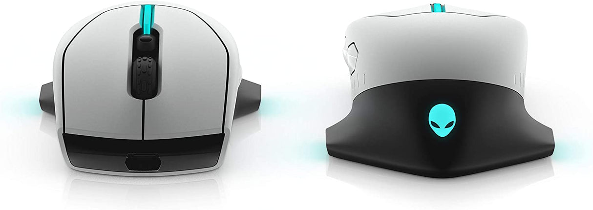 Alienware 610M Wireless Gaming Maus Lunar Light NEU