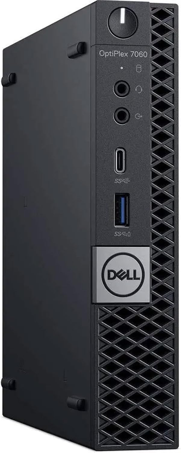 Dell Optiplex 7060 Micro PC Core i3-8100 3,6GHz 8GB Ram 256GB SSD