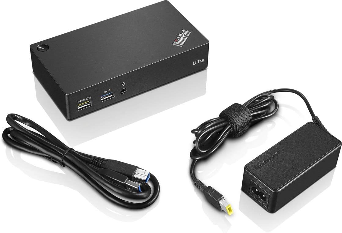 Lenovo Thinkpad Universal USB 3.0 UltraDock 40A8 und 45 Watt Netzteil