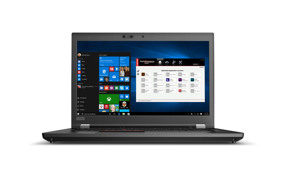 Lenovo Thinkpad P72  i7-8750H 2.2GHz 16GB Ram 512GB M.2 Quadro P2000