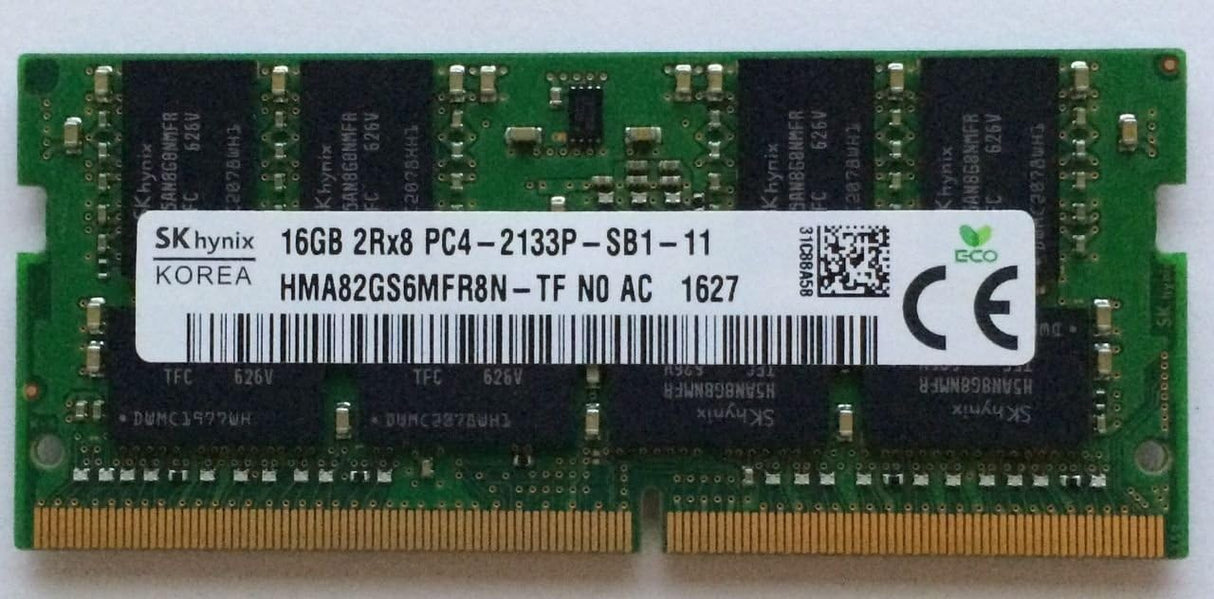 SK Hynix 16GB DDR4 Laptop Memory 2RX8 Memory PC4-2133P HMA82GS6MFR8N-TF 