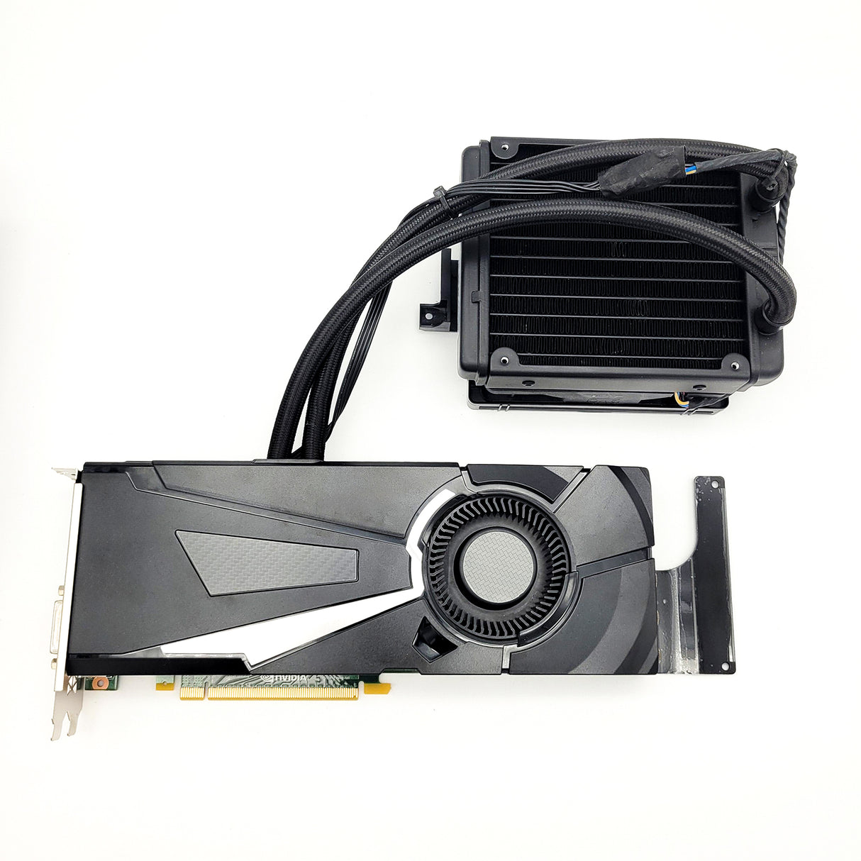 NVidia Geforce GTX 1080 graphics card 8GB DDR5X 256 BIT incl. Asetek Centauri R2 water cooling