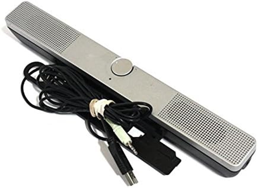 HP Silver Flat Panel Speaker Bar EE418AT