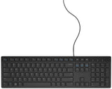 Dell KB216 Slim Office Multimedia Keyboard Schwarz, Layout Türkisch