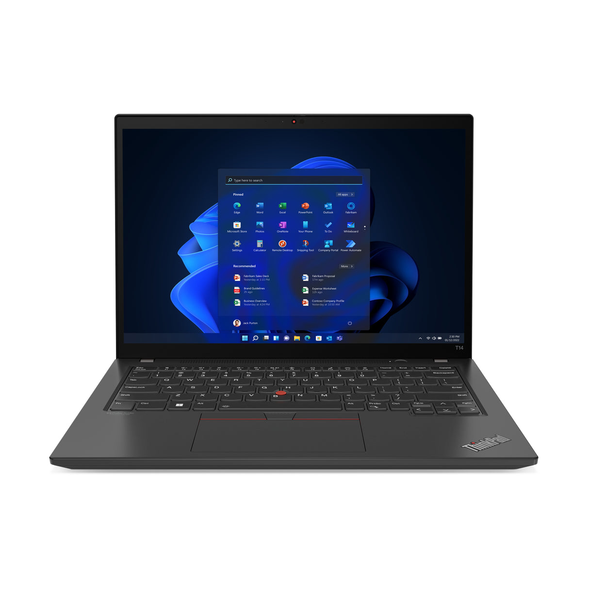 Lenovo ThinkPad T14 GEN3 14" Core i5-1245U 1.6GHZ 16GB RAM 256GB Touch EN QWERTY
