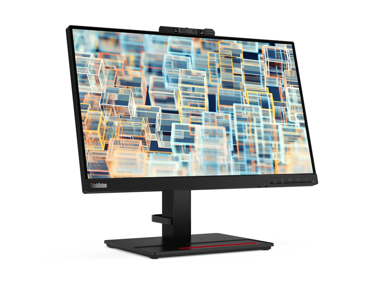 Lenovo ThinkVision T22v-20 21.5" FHD video conference monitor including webcam pivot