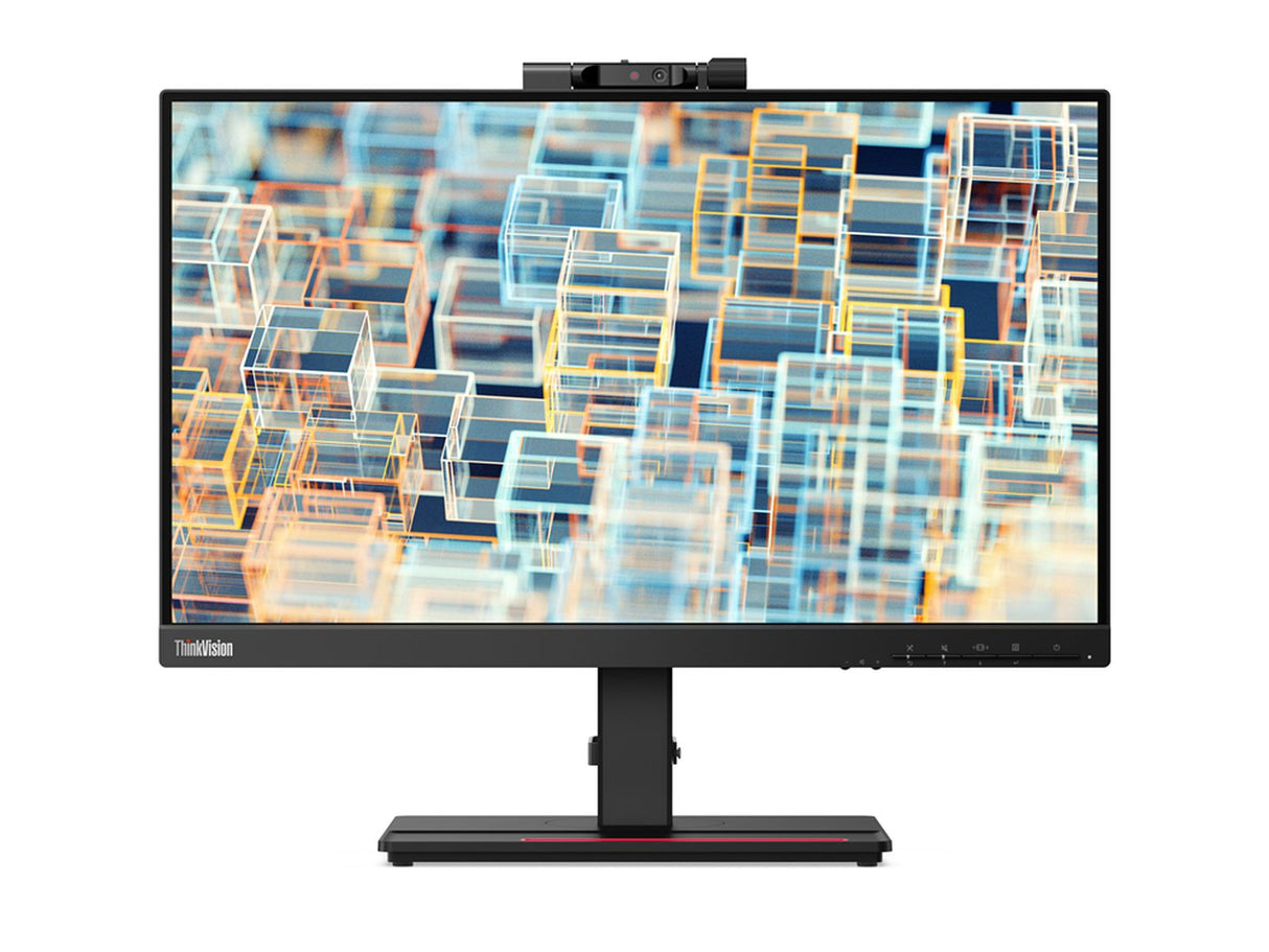Lenovo ThinkVision T22v-20 21.5" FHD video conference monitor including webcam pivot
