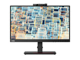 Lenovo ThinkVision T22v-20 21.5" FHD video conference monitor including webcam pivot