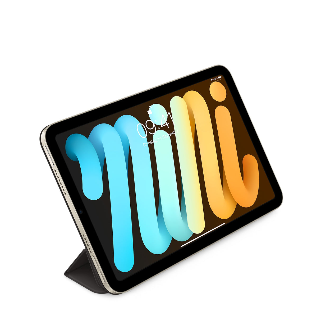 Apple iPad Mini 6. Generation Smart Folio Schwarz MM6G3ZM/A