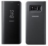 Samsung Galaxy S8 Clear View Standing Cover Schwarz EF-ZG950