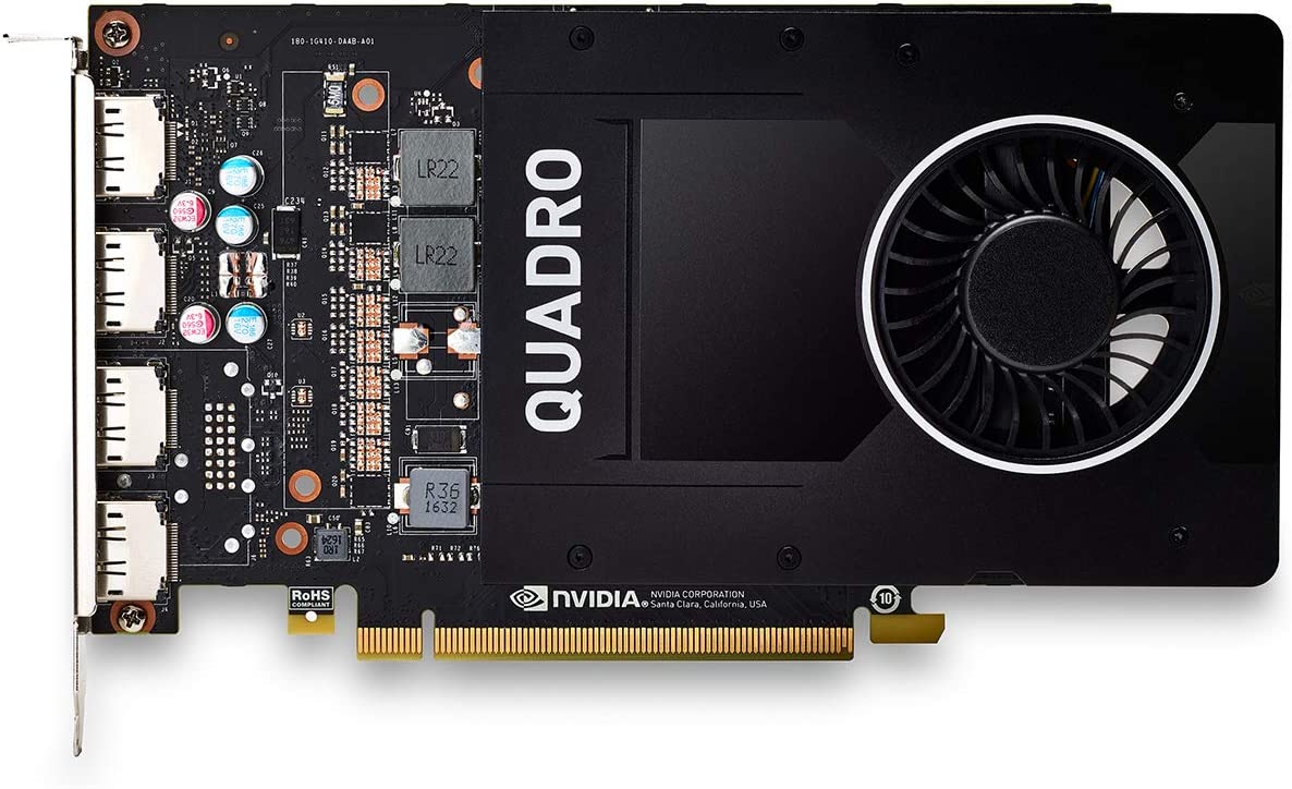 Nvidia Quadro P2000 graphics card 5GB 160BIT PCI-E 3.0 DP 1.4