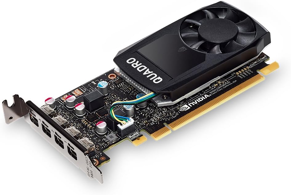 Nvidia Quadro P600 Grafikkarte 2GB GDDR4 PCI-Express 3.0 Low Profile