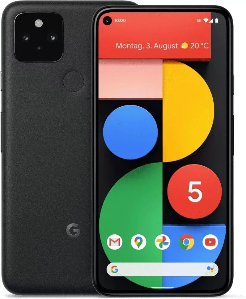 Google Pixel 5 (GD1YQ) 128GB Black 6.0'' OLED Display 16MP Camera 