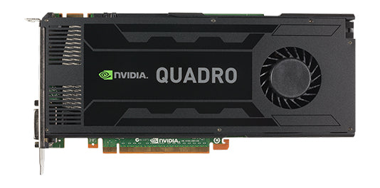 HP Nvidia Quadro K4000 graphics card 3GB PCI-Express 16 DVI X1 DP X2