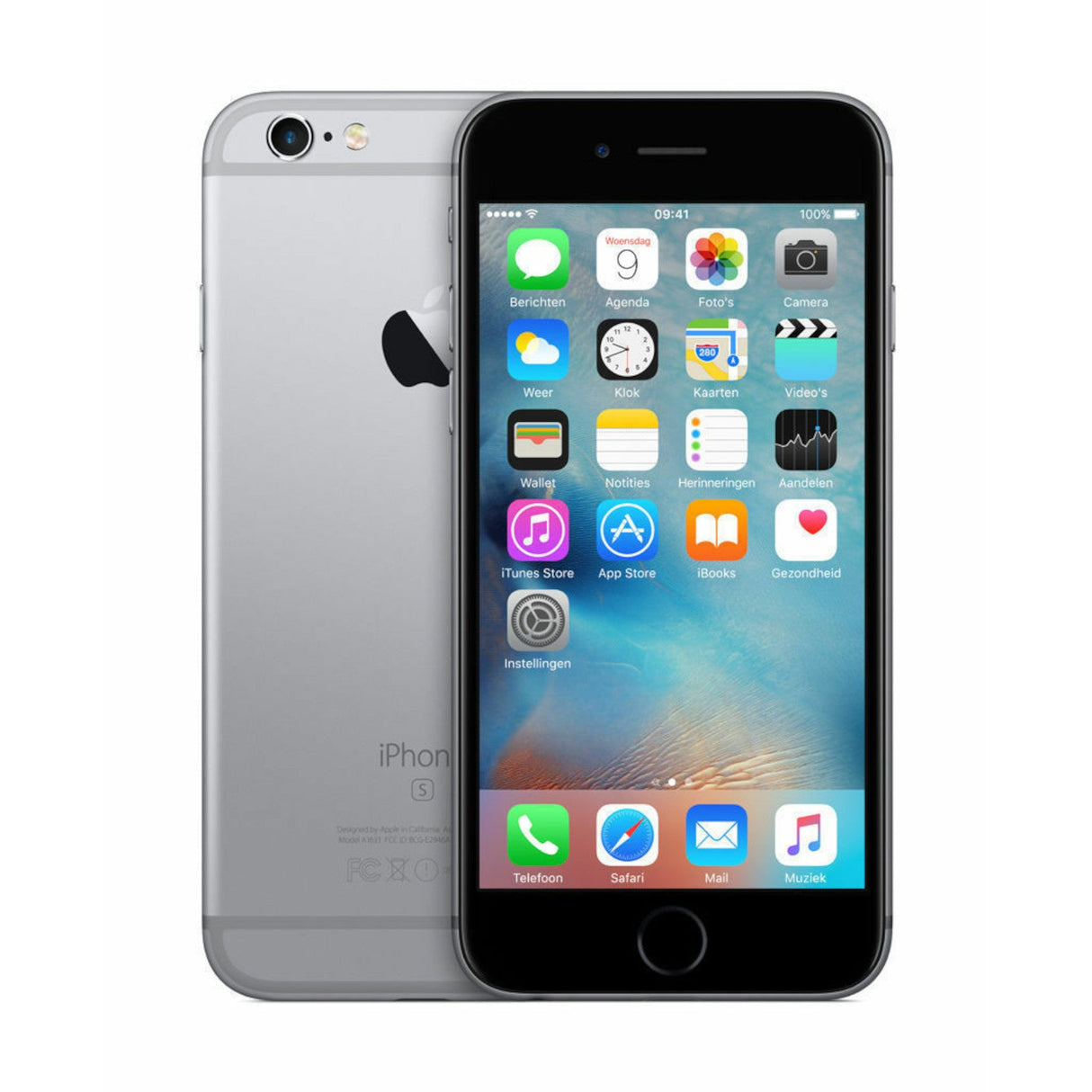 Apple iPhone 6S (A1633) 16GB Space Gray 4.7'' Retina HD Display 12MP 