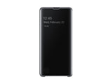 Samsung Galaxy S10 Clear View Cover Schwarz EF-ZG973CBEGWW